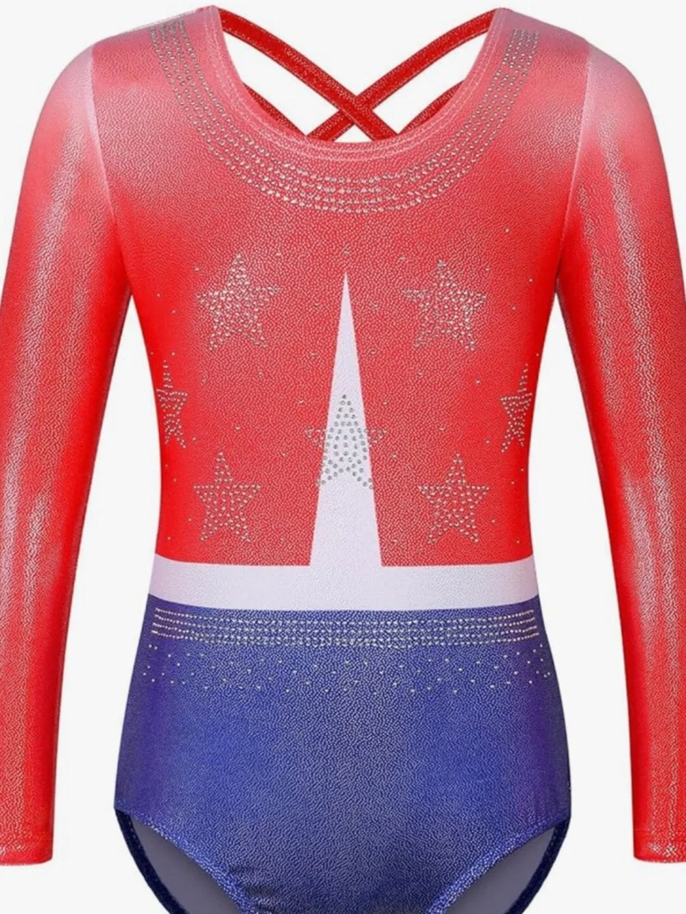 Gymnastics Leotard Long Sleeve Sparkly Cute Dance Outfit Matching Shorts Set nwt